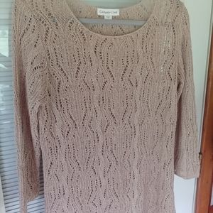 Women's 3/4 sleeve sweater